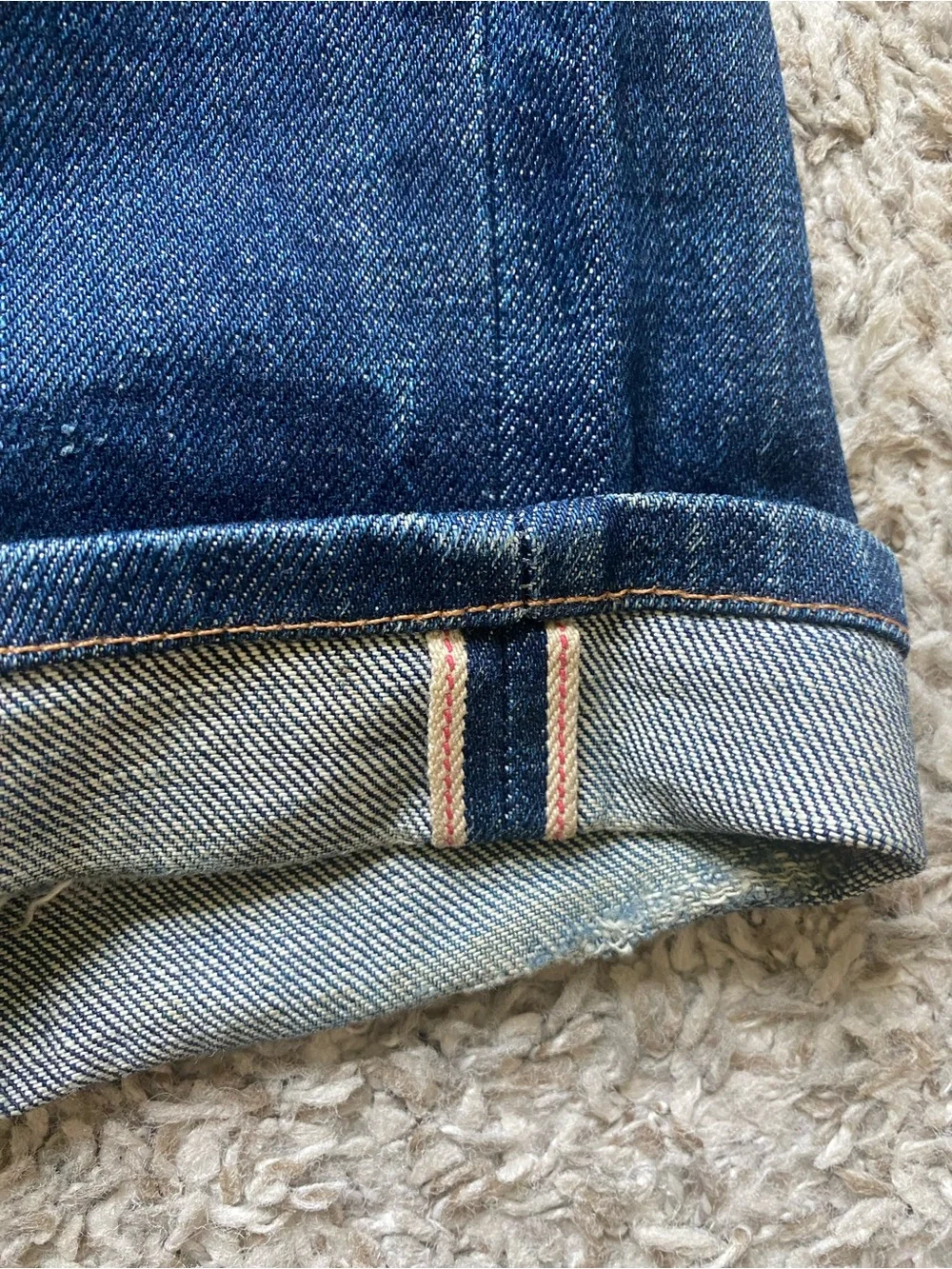 2008 APC Petit Standard Selvedge Japanese Denim Jeans. Incredible Fades!